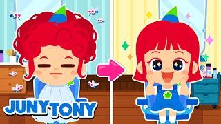 My Beauty Salon Song | ️ First Haircut song +More | Kids Songs | JunyTony