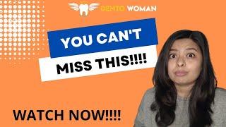 Special announcement !!!! #dentowoman