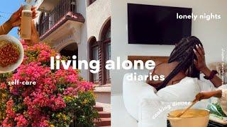 living alone diaries: today i feel sad, so i cried. but it gets better (semi relaxing vlog)