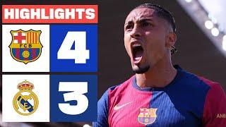 FC BARCELONA 4 3 REAL MADRID I RESUMEN LALIGA EA SPORTS