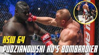 KNOCKOUT!!! Pudzianowski KO's Bombardier - KSW 64