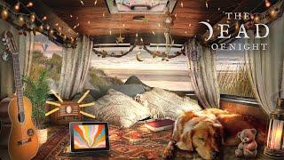 Bohemian Caravan Ambience  | Spring/Summer Beach Vibes | Ocean, Dog Snoring w/ Music Option