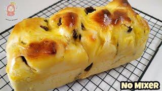 ROTI KISMIS SUPER LEMBUT DAN FLUFFY | SEKALINYA MAKAN KETAGIHAN PENGEN MAKAN LAGI