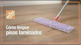 Cómo limpiar pisos laminados | Limpieza | The Home Depot Mx