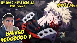 SHIGARAKI KILLS BAKUGO?! | My Hero Academia | Season 7 - Episode 11 REACTION!