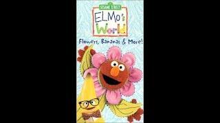 Elmo's World: Flowers, Bananas & More (2000 VHS) (Full Screen)