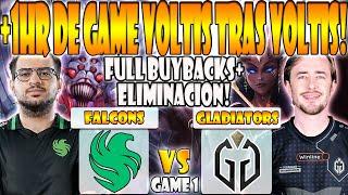 FALCONS VS GLADIATORS BO3[GAME 1]ELIMINACIÓN- ATF, MALR1NE VS WATSON, CCNC- BLAST SLAM 1 2024-DOTA 2