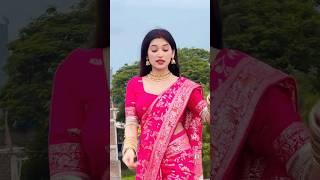 Beautiful Banarasi pink saree | Rohit fashion club