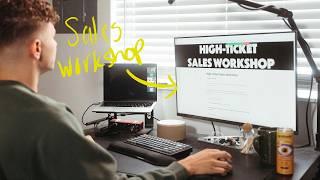 i hosted a high ticket sales workshop | the secret to my 65% close rate