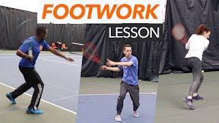 Approach Shot / Deep Ball / Return of Serve FOOTWORK lesson