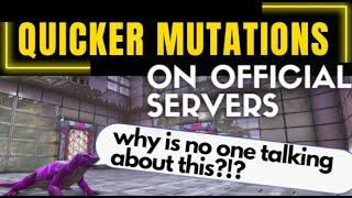 Quicker mutations on official servers! ARK Survival Evolved