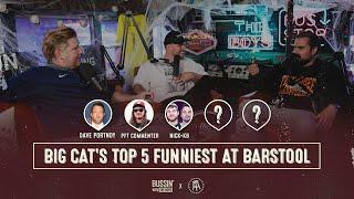 Big Cat and Brandon Walker Rank The Top 5 Funniest Barstool Employees