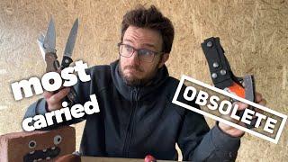 10 most carried knives, and 5 obsolete ones