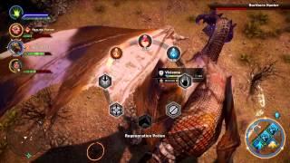 Dragon Age Inquisition, Northern Hunter Dragon Killed in under 3 Minutes Using The Knight-Enchanter