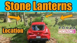 Stone Lanterns Location in Forza Horizon 5 (FH5)