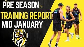 Sam Lalor is COOKING!! | Richmond Pre Season training report | Mid January 2025