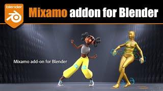 Mixamo addon for Blender