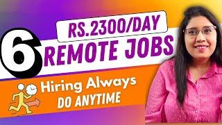 9 Remote Jobs You Can Do At Night || ALWAYS Hiring || Beginner Friendly Work From Home Jobs 2024