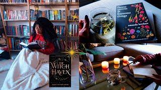 READING- VLOG ll Reckless Witches in Spellbinding Stories..some poetry and flowers