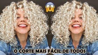 CORTE LINDO E SUPER FÁCIL PARA CABELOS CACHEADOS!