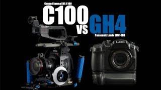 Canon C100 VS Panasonic GH4 (Which one is better?)