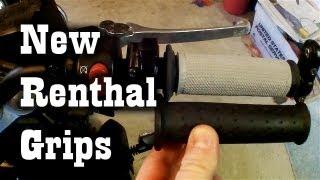 Installing Renthal G176 Dual Layer Grips