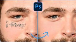 Remove Tattoos - Short Photoshop Tutorial