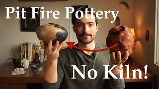 Pit Fire Pottery In Your Backyard | NO Kiln!