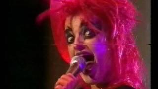 NINA HAGEN ZIGGY STARDUST SWEDISH TV 1980