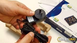 2 Port Video Splitter 350MHz VS132 Aten - Unboxing by www.geekshive.com