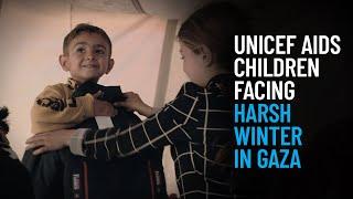 UNICEF Aids Children Facing Harsh Winter in Gaza