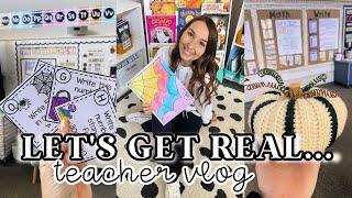 Vlog #5 || TEACHER LIFE VLOG || October activities, honest chats & much more!