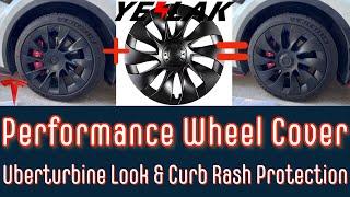 Yeslak Performance Wheel Cover - Curb Rash Protection and Stylish Looks