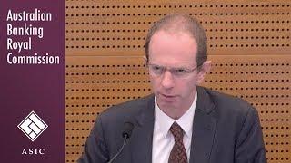 ASIC's Deputy Chair testifies at the Banking Royal Commission