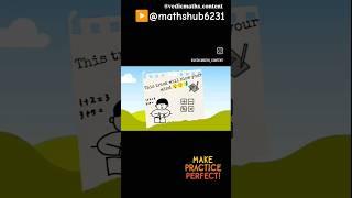 Want to be perfect in Maths??? ▶️Subscribe my channel #basicmaths #tricks#shortsvideo #learning