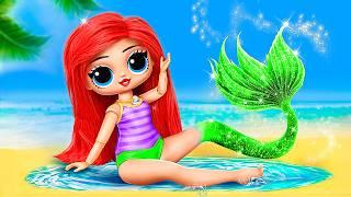 The Little Mermaid / NEW EPISODE / Doll MERMAID Magic DIYs