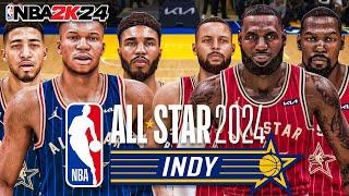 This LEBRON JAMES BUILD has NBA ALL-STARS TERRIFIED in NBA 2K24 (ALL STAR GAME & SLAM DUNK CONTEST)