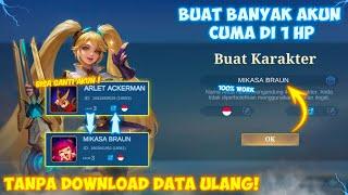 CARA MEMBUAT AKUN ML TERBARU!! CARA BUAT AKUN BARU MOBILE LEGEND TERBARU 2024