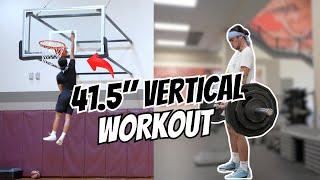 Training As a 41.5 inch Vertical Athlete