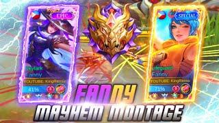 THE MOST AGGRESSIVE FANNY MAYHEM MONTAGE!!!| SKYLARK + LIFEGUARD| SUPERFAST CABLES!! | MLBB