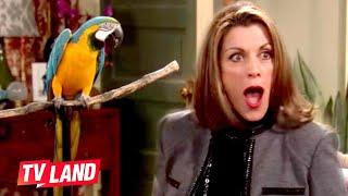 Parrot Says 'F*ck You' to Wendie Malick | Bloopers Part 1 | Hot in Cleveland | TV Land