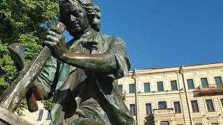 Царь плотник Санкт Петербург . Working Emperor Peter the Great
