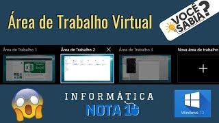 Área de Trabalho Virtual no Windows 10