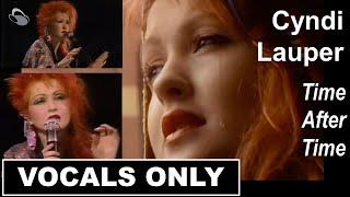 Cyndi Lauper - Time After Time [vocals only]