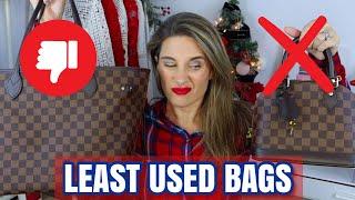 LEAST USED BAGS IN 2024  SOME OF THESE WILL SHOCK YOU   VLOGMAS DAY 3 