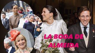 Curiosidades y looks de la boda de Almeida y Teresa Urquijo: Victoria Federica, la mejor vestida