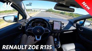 RENAULT ZOE Intens 2021 - POV test drive in 4K (R135) Top Speed