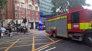 **FULL HOUSE** A231, A236 London Fire Brigade (Euston) Responding.