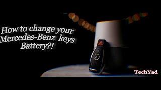 How to change Mercedes-Benz Car keys Battery