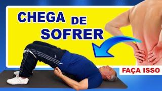 DOR LOMBAR O QUE FAZER? 3 Excelentes Exercícios para Aliviar a Dor na Coluna